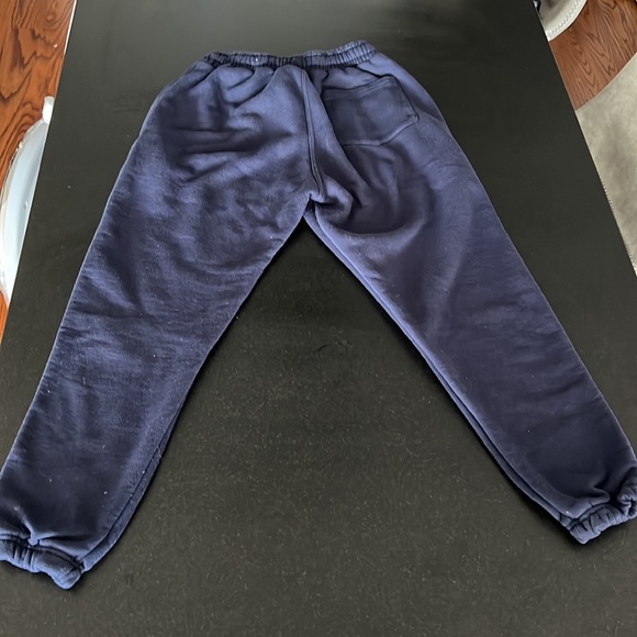 At War Navy Blue Sweatpants. Small. Lightly Worn - Picture 3 of 4